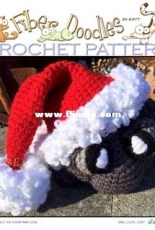 Fiber Doodles - K4TT - Kole the Christmas Coal - Free