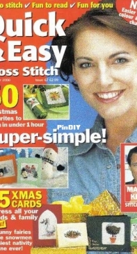 Quick and Easy Cross Stitch - Issue 67 - December 2000