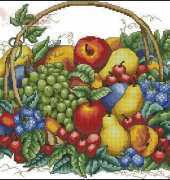Bobbi G Designs BF02202 Basket Of Fruit