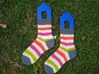 Carousel Socks by Amy Kate Sutherland