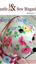 Bustle and  Sew Issue 24 - January 2013