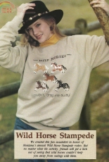 Wild Horse Stampede from Leisure Arts Celebrations 8 Summer 1991