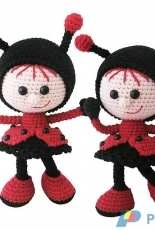 Little Owls Hut - Galina Stelmakhova - 146 Doll in a Ladybug outfit