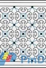 Elizabeth Almond FR0008 Odd One Out 2 - Blackwork pattern - Free