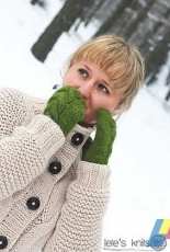 Letes Knits-The Big Cable Cardigan by Justyna Lorkowska