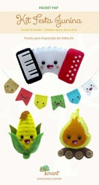 Timart - Festa Junina - June Party kit - Portuguese