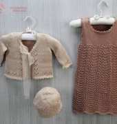 Cotton Soft Baby Jumper and Cardigan by Lane Mondial