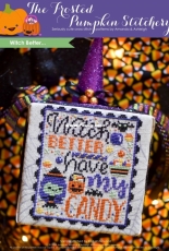 The Frosted Pumpkin Stitchery - Witch Better...