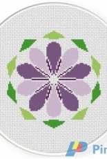Daily Cross Stitch - Circle Pattern