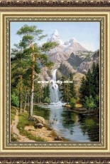 Levron - Landscape With Waterfall