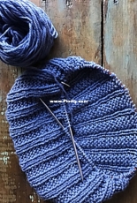 Cricket Cowl by Karen Hoyle-Free
