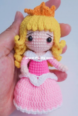 Hua Kai Yi Duo Xiao Mao Qiu - Qiuer Handmade - Princess Collection - Aurora - Chinese
