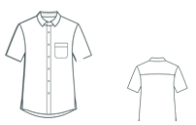 Bunu Patterns - GO2 Mens Shirt - Sizes XS-7XL