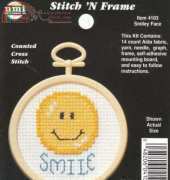 Needle Magic Inc. NMI Stitch N Frame 4103 - Smiley Face