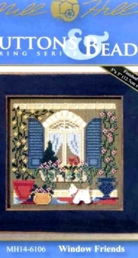 Mill Hill - MH14-6106 Buttons & Beads - Spring Series - Window Friends