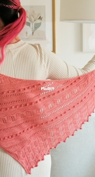 Rubia Shawl by Ksenia Naidyon