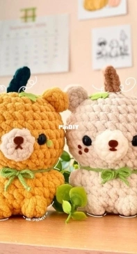 Wai Crochets - Wai - Pumpkin bear - Free