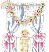 Mirabilia Nora Corbett Little Stitches LS-2 - Bedtime Friends PCS