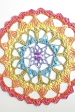 Nurturing Fibres - Vinnis Colours - Stephanie Davies - Donnas Mandala - Free