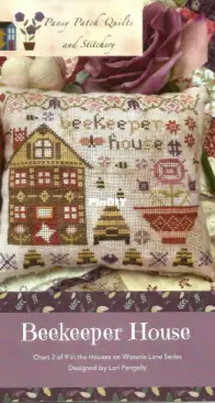 Pansy Patch Quilts And Stitchery - Houses on Wisteria Lane Series - PPQS050 - 2 of 9 - Beekeeper House by Lori Pengelly
