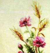 Charivna Mit 231 - Triptych Wildflowers