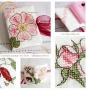 Faby Reilly WDR090-NDBK - Wild Rose Needlebook
