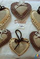 hearts filled with lavender