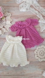 Mamaknitka - Dress for doll