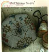 Stacy Nash Primitives - 1802 Biscornu Pinkeep