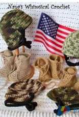 Nanas Whimsical Crochet - Carolyn VanOstran -My Hero Wears Combat Boots