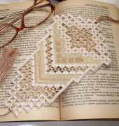 Bookmarks with Hardanger