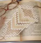 Bookmarks with Hardanger