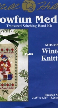 Mill Hill MHSM86 Snowfun Medley - Winter Knitter