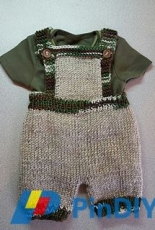 Camo Overalls by Debbie Caldwell - free