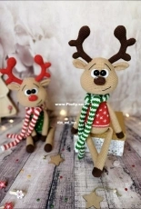 Olya and Toys - Olga Shkarlatyuk - Reindeer Rolly - English Translation