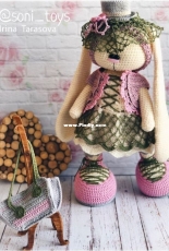 Crochet Bunny Art - Irina Tarasova - Marcelle Outfit set  - Dutch