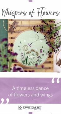Zweigart 106-95  - Whispers of Flowers - Free