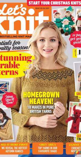 Lets Knit  Issue 123 October 2017