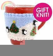 Val Pierce Christmas Mug Hug Knitting Pattern