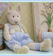 SAMUEL: A Spring Baby Bunny by Susan Hickson - Mary Janes Tearoom