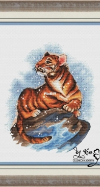 Wild kittens - Tiger by Ksenia Glushkova (by Ksu/Ксю)