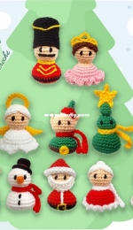 Eu Quero Croche - Adriana Gori - Xmas Ornaments - English - Free