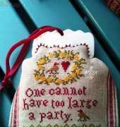 The Sampler Girl (TSG) - Jane Austen Party Reticule