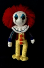 After Dark Crochet - Melinda Kindley - Tiny Terror Creepy Clown