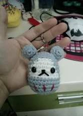 rat keychain