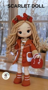 Amigurumicik- Scarlet Doll- Angol