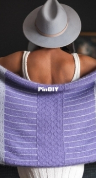 Zucchero Wrap by Em Lyn Knits