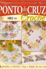 Ponto de Cruz & Crochè-N°41-2011/ Portuguese /no ads