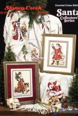 Stoney Creek Collection - Book 433 Santa Collectors Series Afghan