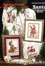 Stoney Creek Collection - Book 433 Santa Collectors Series Afghan